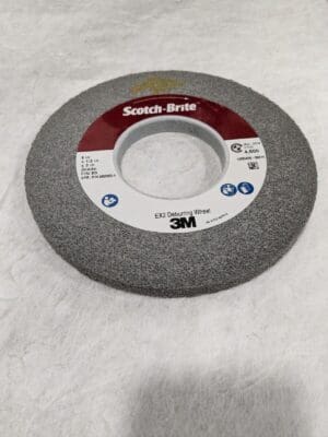 3M EX2 Deburring Wheel, 8 in x 1/2 in x 3 in 8S FIN, 7010366637