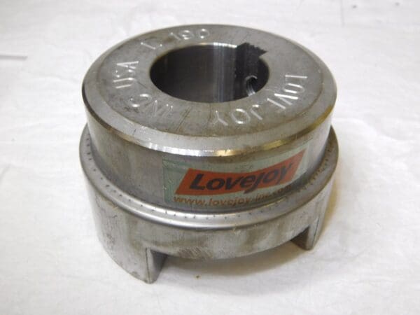 Lovejoy Standard Jaw Coupling Hub Size L190 4.5” OD 1.875” Bore Diameter 12301