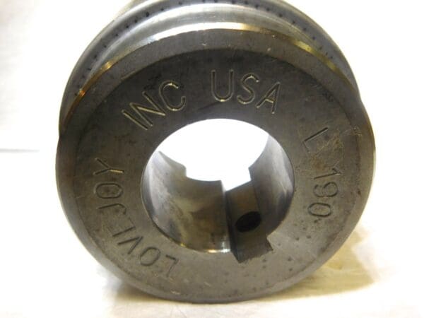 Lovejoy Standard Jaw Coupling Hub Size L190 4.5” OD 1.875” Bore Diameter 12301