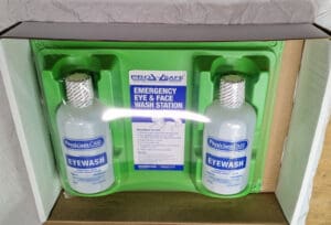 PRO-SAFE Emergency Eye & Face Wash Station Pack of 2 (32 oz Bottles) 24-300MSC