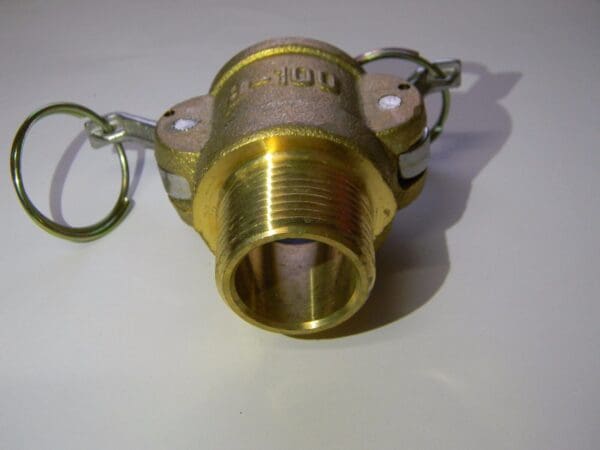 WorkSmart Male Couplings 1" Brass QTY 5 WS-HF-CAM-164