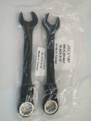 PROTO Combination Wrenches: 9/16" Head Size, 15 deg Offset JSCV18F