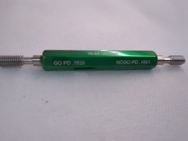 GF GAGE Plug Thread Gage #10-24 Thread 3B Class Double End Go&NoGo W0190243BS