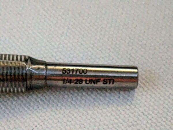 GF GAGE 1/4-28 Thread, Steel, Screw Thread Insert Class 2B/3B H025028GK