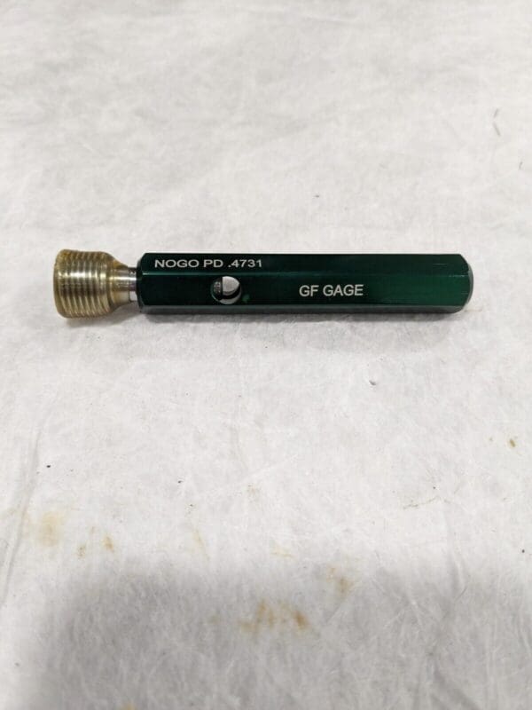 GF GAGE Set Plug Gage: 1/2-20 UNF, No Go Class 2B, 3" Handle W0500202BS