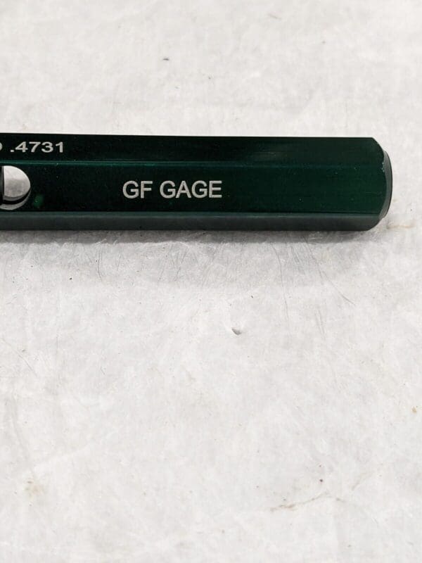 GF GAGE Set Plug Gage: 1/2-20 UNF, No Go Class 2B, 3" Handle W0500202BS