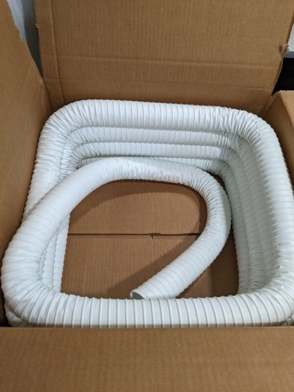 HI-TECH DURAVENT Duct Hose: Acrylic Polyester, 2" ID, 28 psi, 25' 062402000001