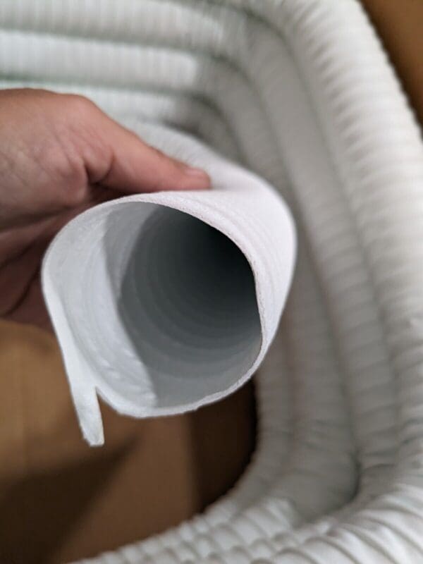 HI-TECH DURAVENT Duct Hose: Acrylic Polyester, 2" ID, 28 psi, 25' 062402000001