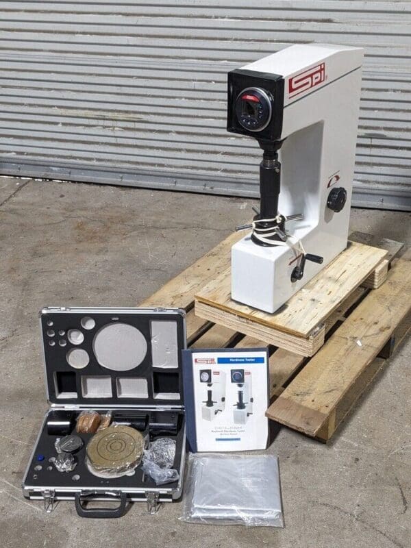 SPI Rockwell Hardness Tester w/ Digital Display A / B / C / F Scale DAMAGED