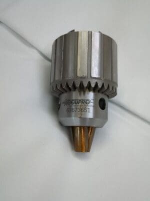 ACCUPRO Drill Chuck: 13/64 to 3/4" Capacity, Tapered Mount, JT3 CY0191604