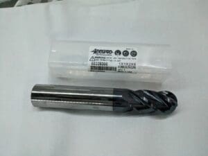 ACCUPRO Ball End Mill: 1" Dia, 2" LOC, 4 Flute, Solid Carbide 12184924