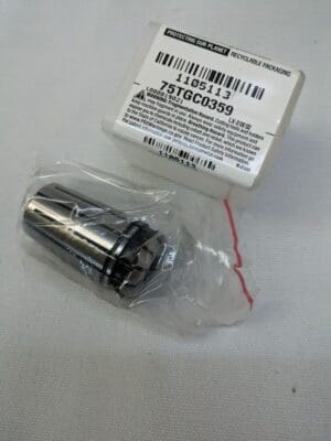 KENNAMETAL Coolant Single Angle Collet: TG/PG 75, 0.3594" 1105113