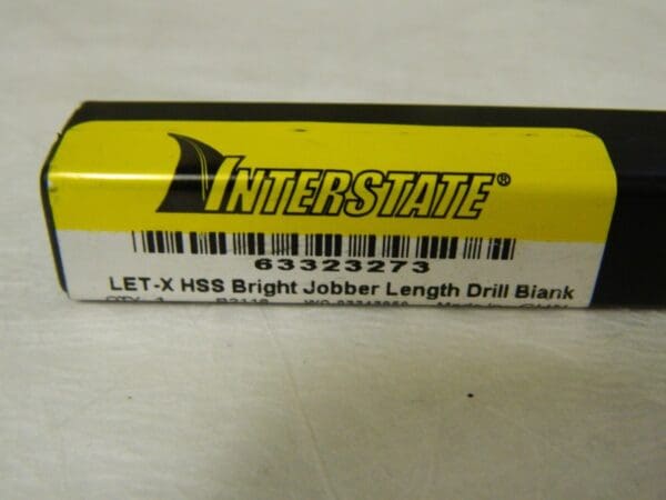 Interstate Drill Blanks 6 Pack Letter X 5-1/8" Long 63323273