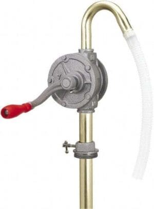 LUMAX Rotary Hand Pump: 0.07 gal/TURN, Oil Lubrication LX-1318