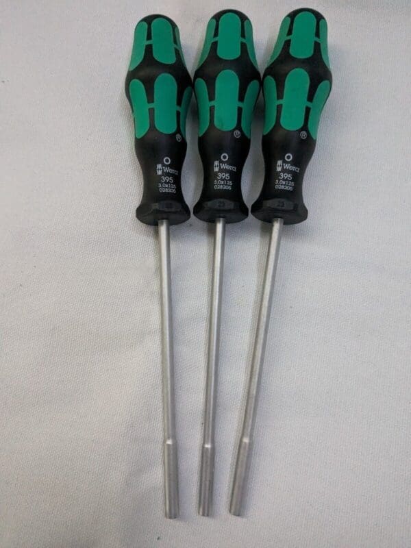 Wera 3 x 125mm Nut Driver 3pcs 028205