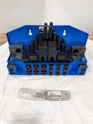 GIBRALTAR Fixture Clamp Step Block & Clamp Set: 52 Pc 20402-PLG DAMAGED CASE