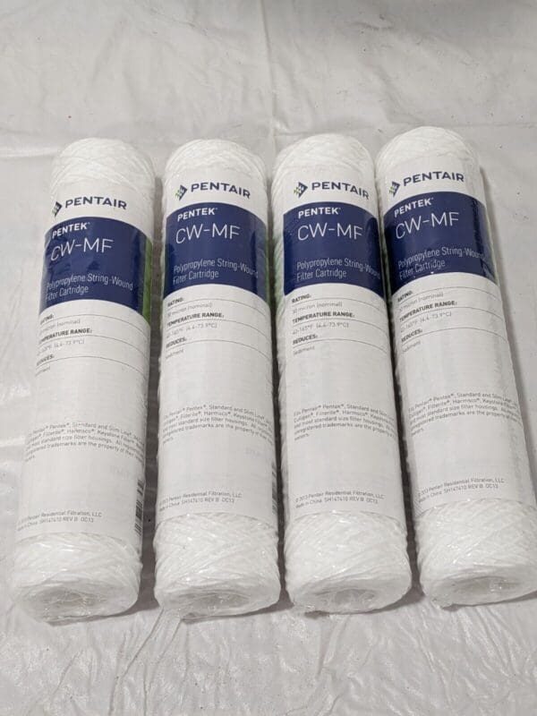 Pentair Water Wound Polypropylene Cartridge 30 Micron Qty 4 CW-MF