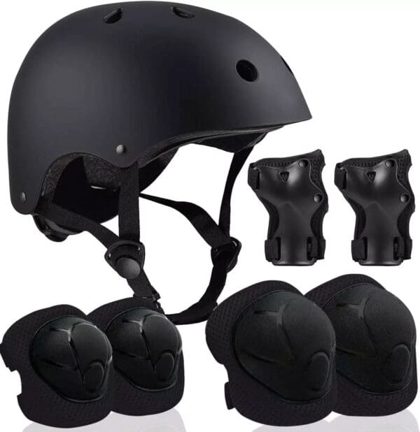 Kids Adjustable Helmet Size Small with Protective Gear FX-001