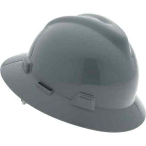 MSA Hard Hat: Impact Res., Full Brim, Type 1, Class E, 4-Point Qty 7 475367