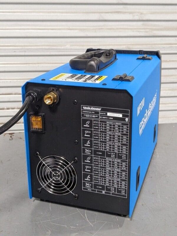 Pro Source Multi-Process MIG Welder 200A (240V) / 90A (120V) DC Single Phase