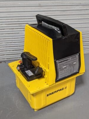 Enerpac Air Hydraulic Pump for use w/ Single Acting Cylinders PAM1022 Damaged