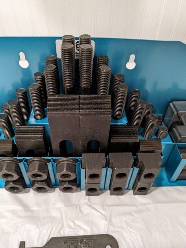 TE-CO Fixture Clamp Step Block & Clamp Set: 52 Pc 20417