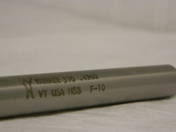 Yankee Chucking Reamer 0.4980" High Speed Steel 6 Flute Dowel Pin 72293814