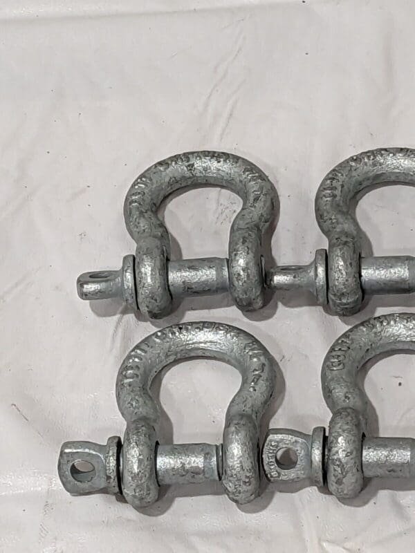 Chicago Hardware Anchor Shackle: 2,000 lb Working Load Limit Qty 10 20620-4