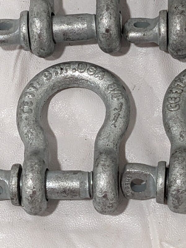 Chicago Hardware Anchor Shackle: 2,000 lb Working Load Limit Qty 10 20620-4