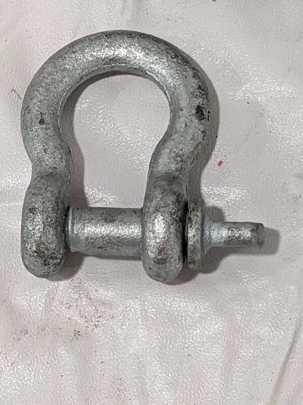 Chicago Hardware Anchor Shackle: 2,000 lb Working Load Limit Qty 10 20620-4