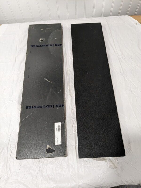 Black HDPE Plastic Sheet Stock 24" L x 6" W x 3/4" Thick Qty 2 BULK-PS-PE-966