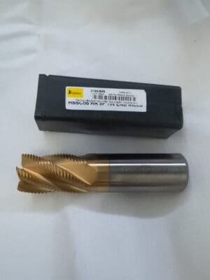 Roughing End Mill: 1" Dia, 5 Flutes, Single End, Cobalt 724-3257