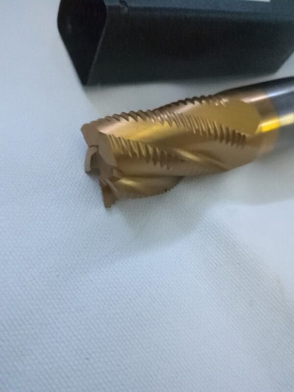 Roughing End Mill: 1" Dia, 5 Flutes, Single End, Cobalt 724-3257