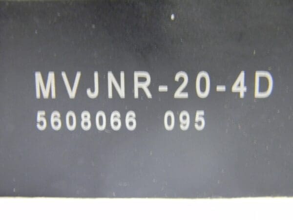 SECO RH MVJN -4° Negative Rake Indexable Turning Toolholder 00012888