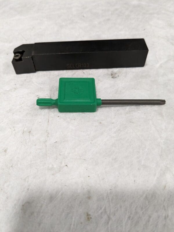 Indexable Turning Toolholder: SCLCR103, Screw 5/8 x 5/8" Shank, 4" OAL 1094483