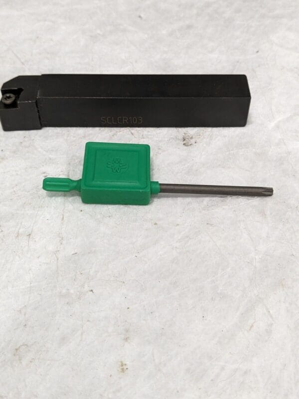 Indexable Turning Toolholder: SCLCR103, Screw 5/8 x 5/8" Shank, 4" OAL 1094483