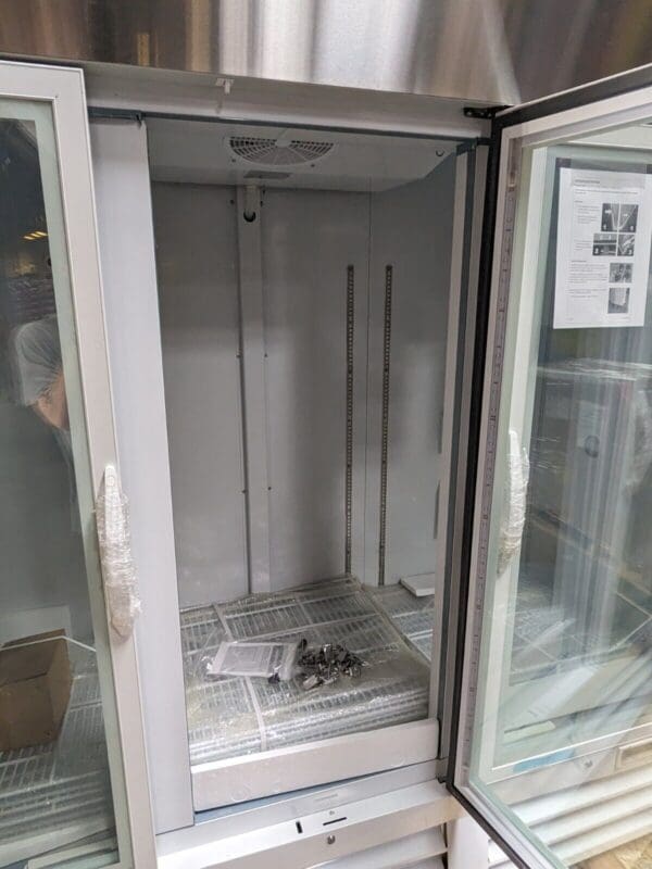 American Biotech Supply Glass Door Chromatography Refrigerator 72 Cu. Ft. 115v