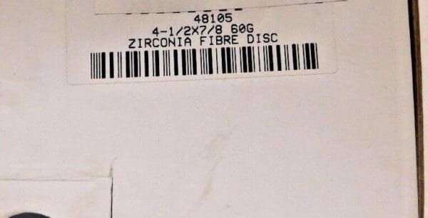 Camel Grinding Wheels Fiber Disc 4-1/2" Dia. x 7/8" Hole Qty. 25 #48105