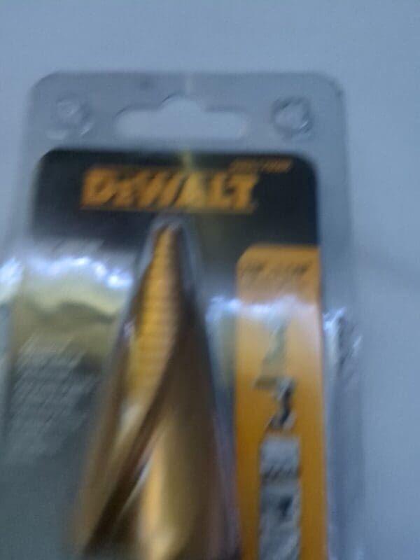 DEWALT Step Drill Bit: 1/4" Shank Dia DWA1789IR