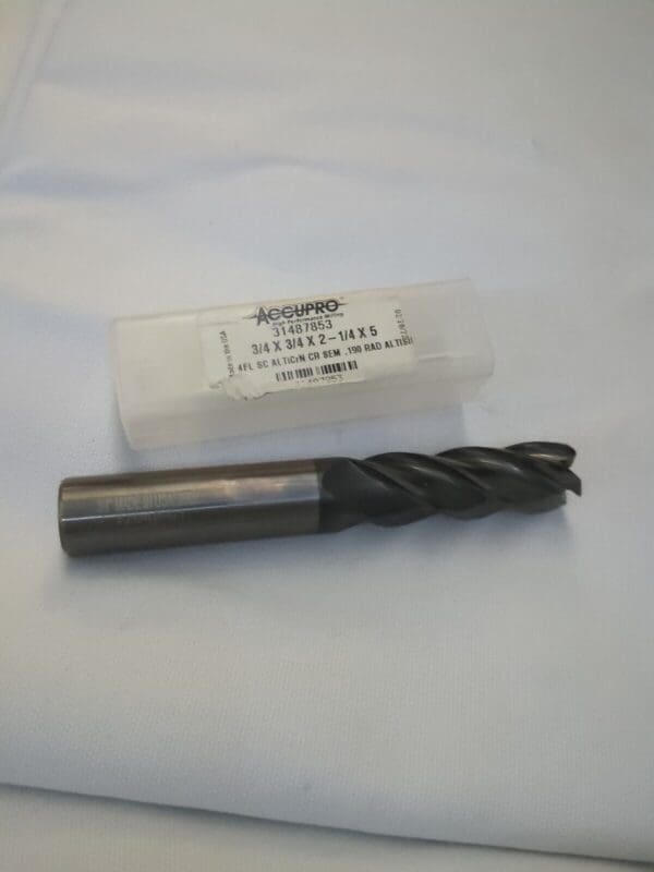 ACCUPRO Corner Radius End Mill: 3/4" Dia 95169895