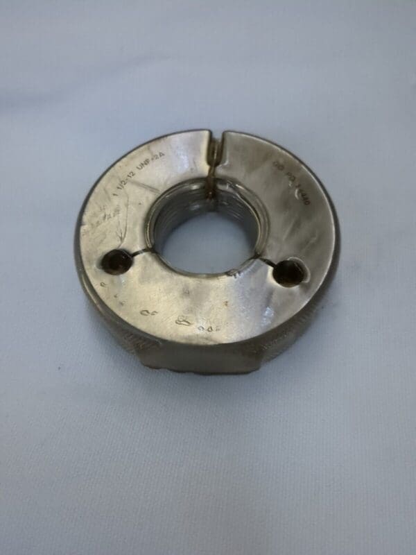 1 1/2 12 UNF 2A LEFT HAND THREAD RING GAGE go 1.4440 MTS3460