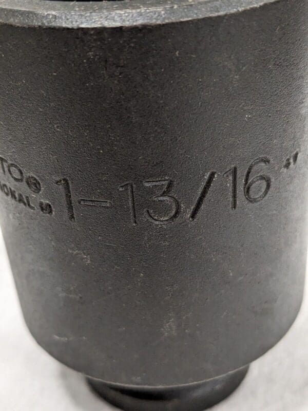 PROTO Impact Socket: 3/4" Drive, 1-13/16" Socket, Hex Drive J07529L