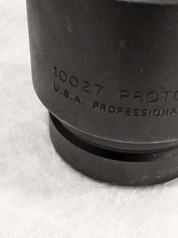 PROTO Impact Socket: 1" Drive, 1-11/16" Socket, Hex Drive J10027