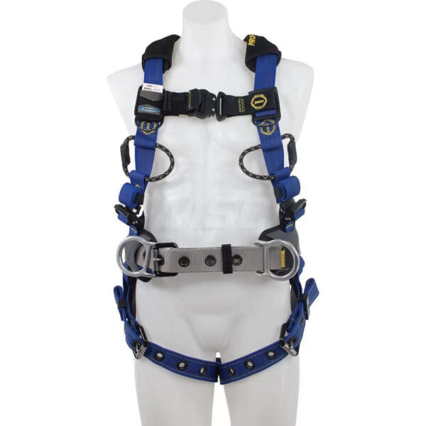 WERNER Fall Protection Harnesses: 400 Lb, Single D-Ring Style, Size X-Large