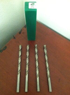 Precision Twist Drill Spiral Extra Long GP Drills 15/32" x 6" x 8" HSS Reg 57430