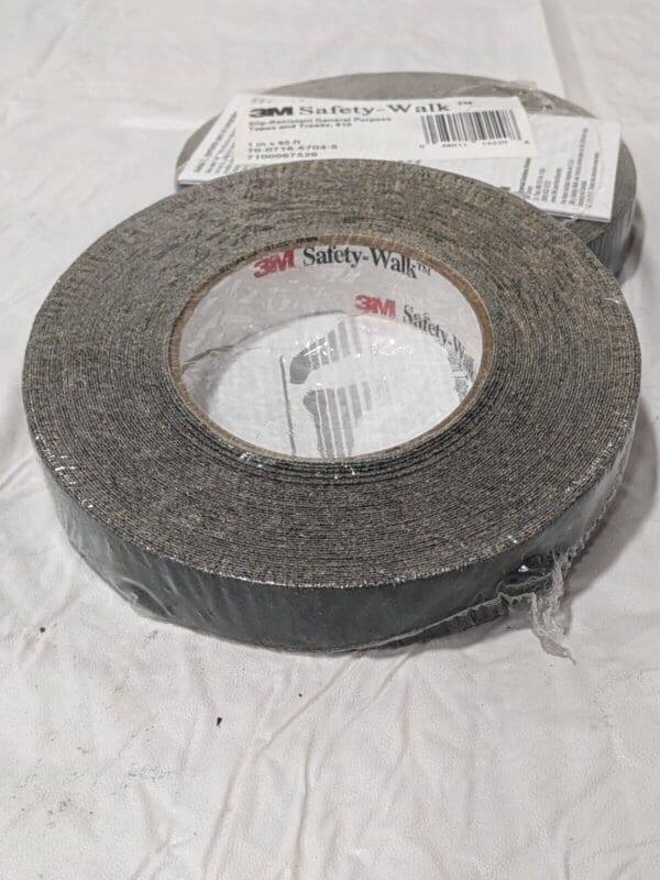 3M Floor & Aisle Marking Tape: 1" Wide, 60' Long, Vinyl Qty 2 7100067526