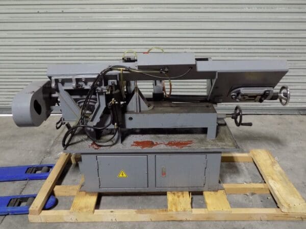 Enco Manual Horizontal Metal Cutting Bandsaw 9 x 16 Capacity USED / No Motor