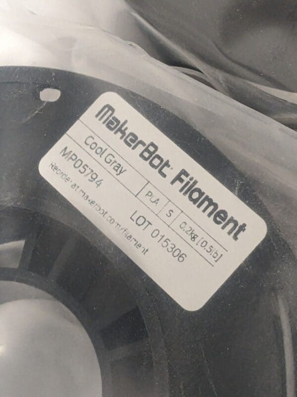 MAKERBOT PLA Filament Small Spool Set Of 5 Sealed And Unused MP06591