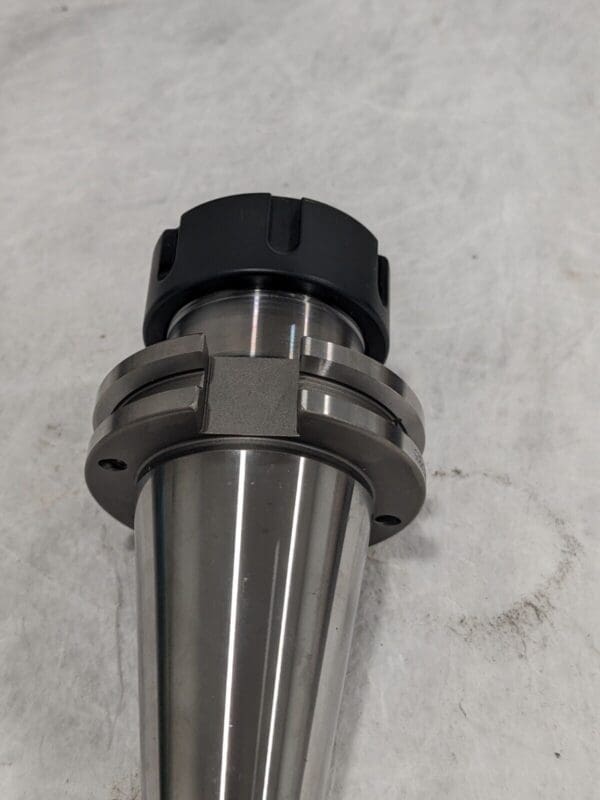 Collet Chuck: 0.078 to 0.787" Capacity, ER Collet, Taper Shank