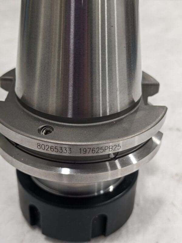 Collet Chuck: 0.078 to 0.787" Capacity, ER Collet, Taper Shank